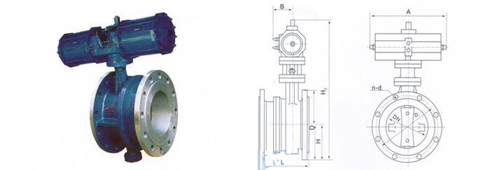 氣動(dòng)法蘭式伸縮蝶閥 氣動(dòng)法蘭式伸縮蝶閥